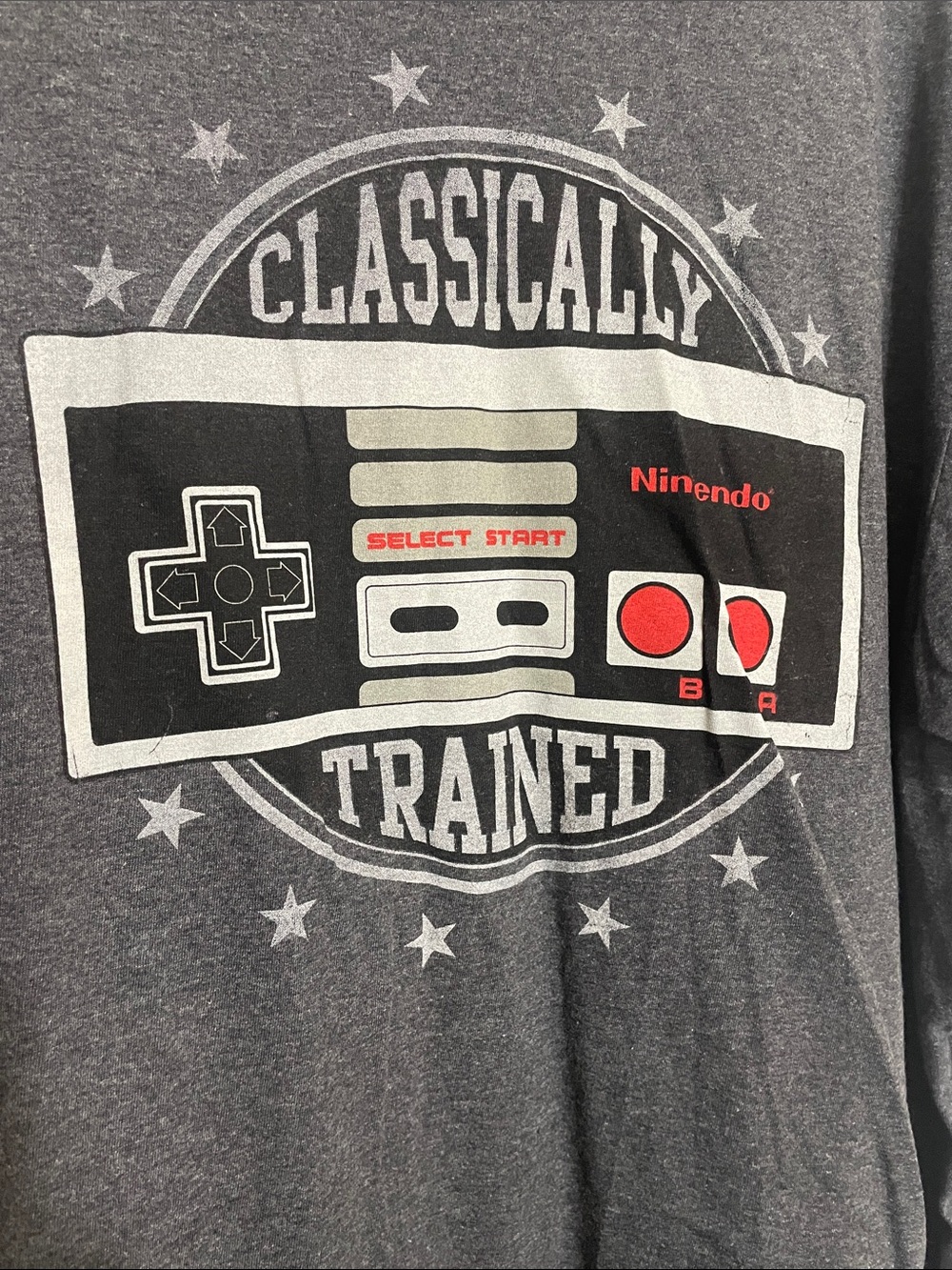 Nintendo Entertainment System Size XL Gray Graphic T Shirt - Picture 2 of 8